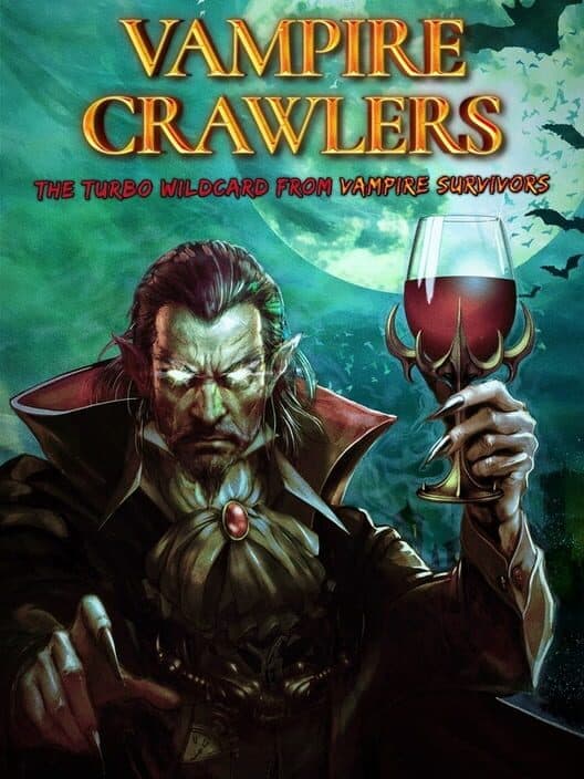 Обложка Vampire Crawlers: The Turbo Wildcard from Vampire Survivors
