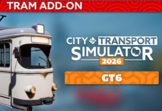 Обложка City Transport Simulator 2026: Tram DLC - GT6