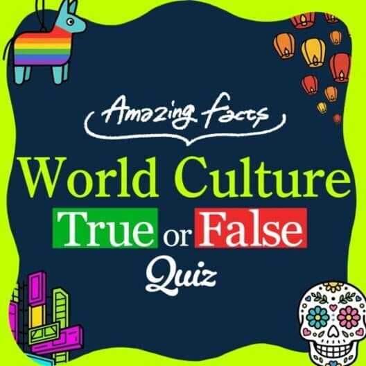 Обложка Amazing Facts World Culture True or False Quiz