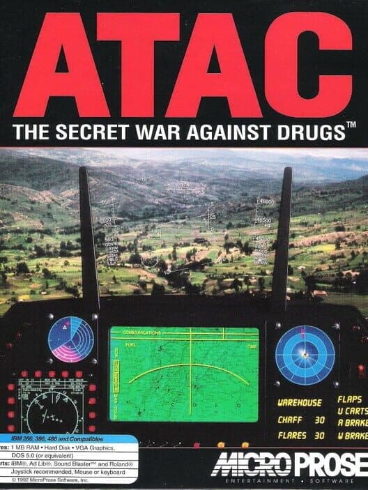 Обложка ATAC: The Secret War Against Drugs