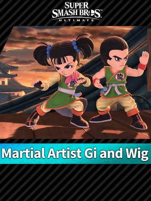 Обложка Super Smash Bros Ultimate: Martial Artist Gi and Wig