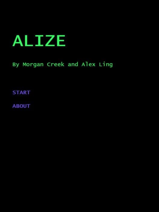 Обложка Alize