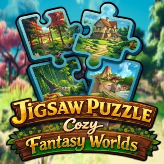 Обложка Jigsaw Puzzle: Cozy Fantasy Worlds
