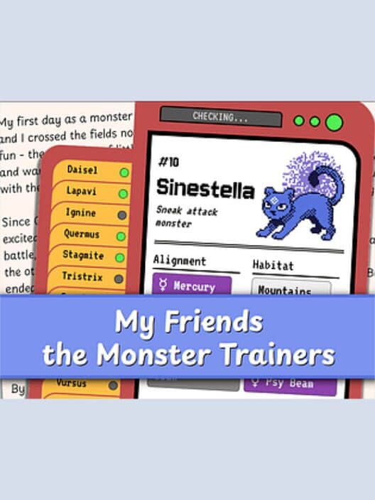 Обложка My Friends the Monster Trainers