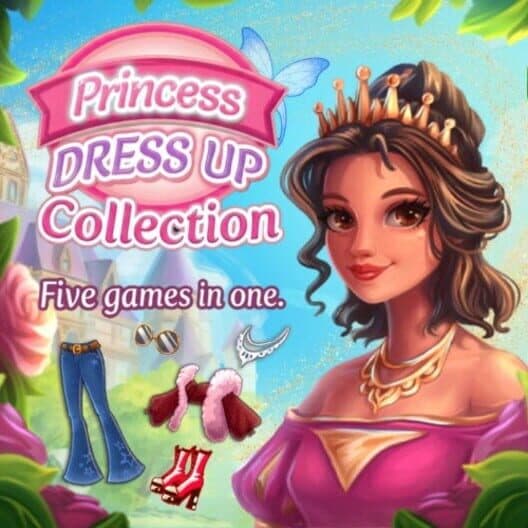 Обложка Princess Dress Up Collection Fives Games in One