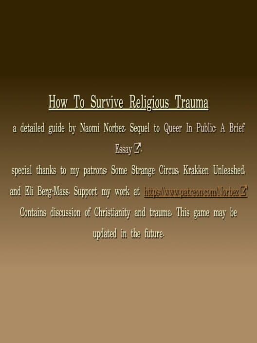Обложка How to Survive Religious Trauma