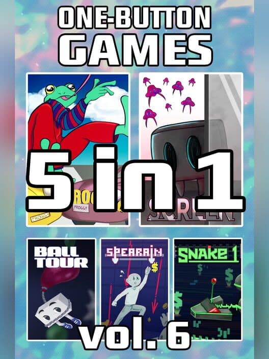 Обложка One Button Games 5-in-1 Vol. 6