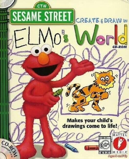 Обложка Sesame Street Create & Draw in Elmo's World