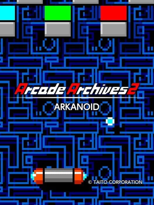 Обложка Arcade Archives 2: Arkanoid
