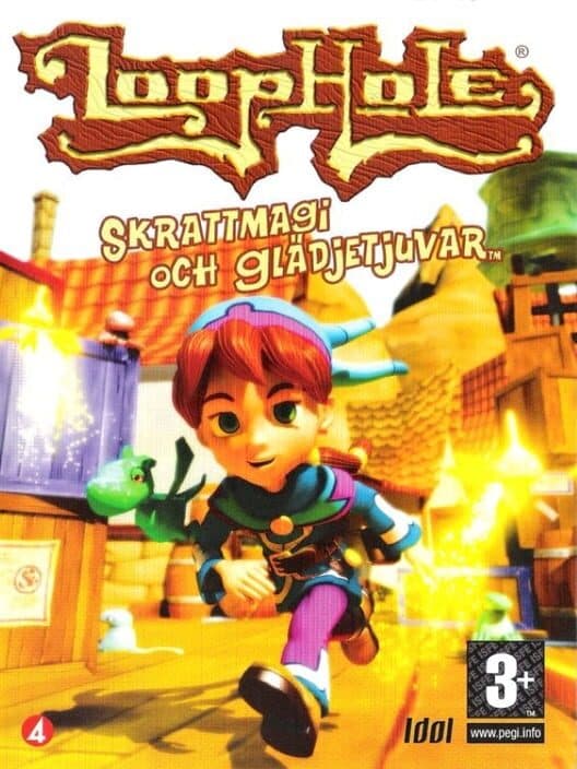 Обложка Loophole: Skrattmagi och glädjetjuvar