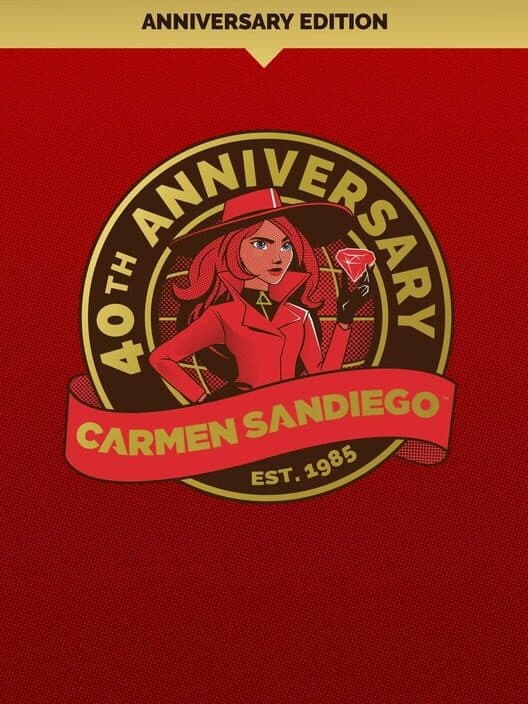 Обложка Carmen Sandiego: 40th Anniversary Edition