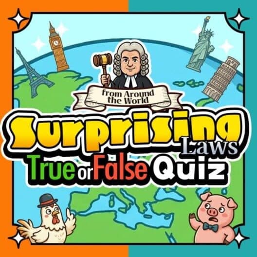Обложка Surprising Laws Around the World True or False Quiz