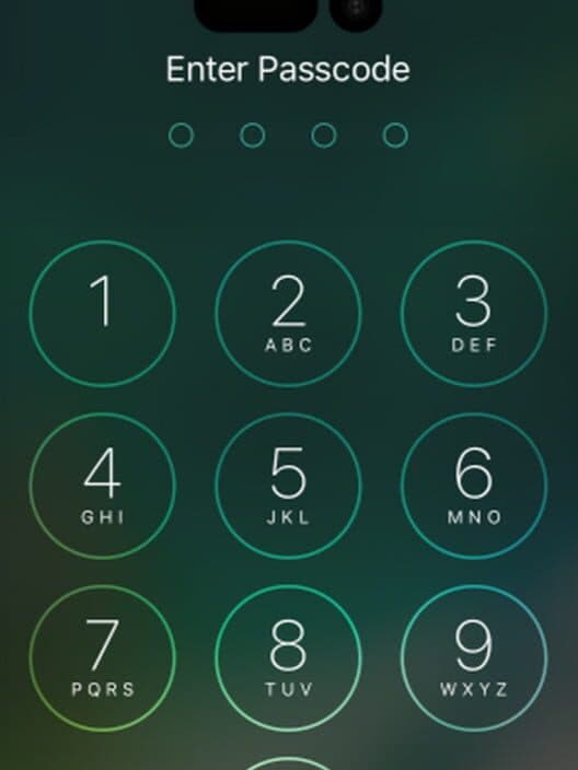 Обложка Enter Passcode
