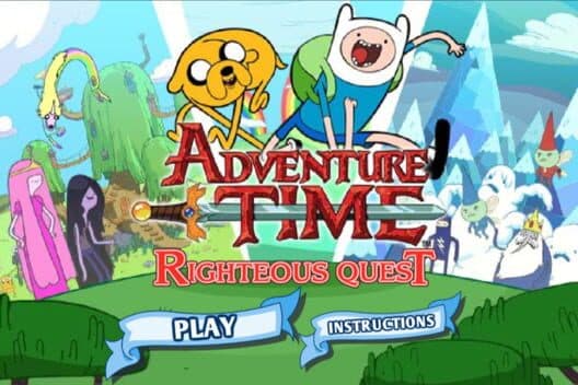 Обложка Adventure Time: Righteous Quest