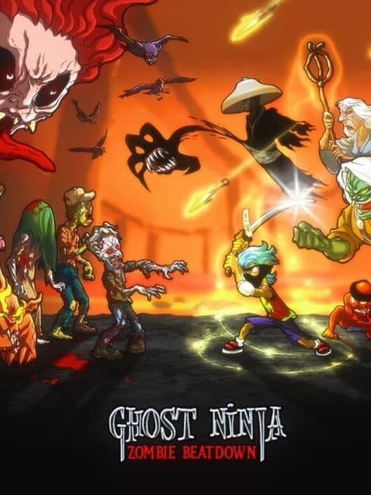 Обложка Ghost Ninja: Zombie Beatdown