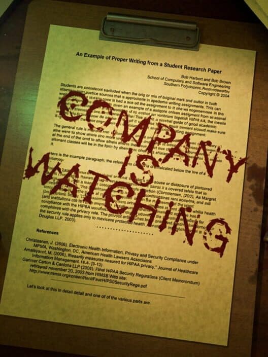 Обложка Company is Watching