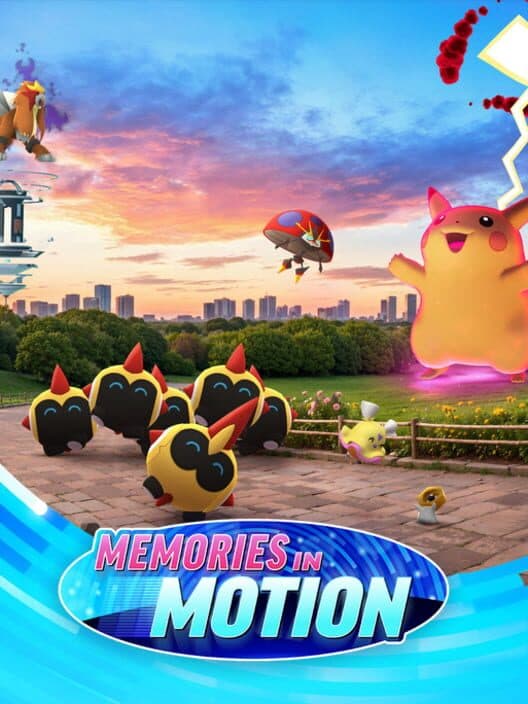 Обложка Pokémon Go: Memories in Motion