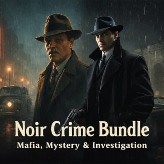 Обложка Noir Crime Bundle: Mafia, Mystery & Investigation