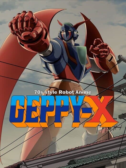 Обложка 70s-style Robot Anime Geppy-X