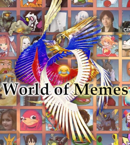 Обложка Super Smash Bros. Ultimate: World of Memes