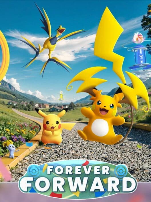 Обложка Pokémon Go: Forever Forward