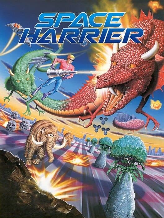 Обложка Space Harrier