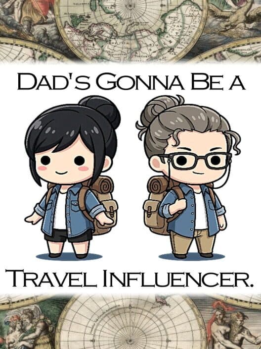 Обложка Dad’s Gonna Be a Travel Influencer.