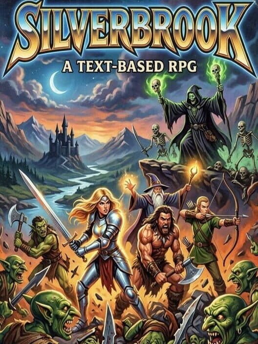 Обложка Silverbrook: a Text-Based RPG