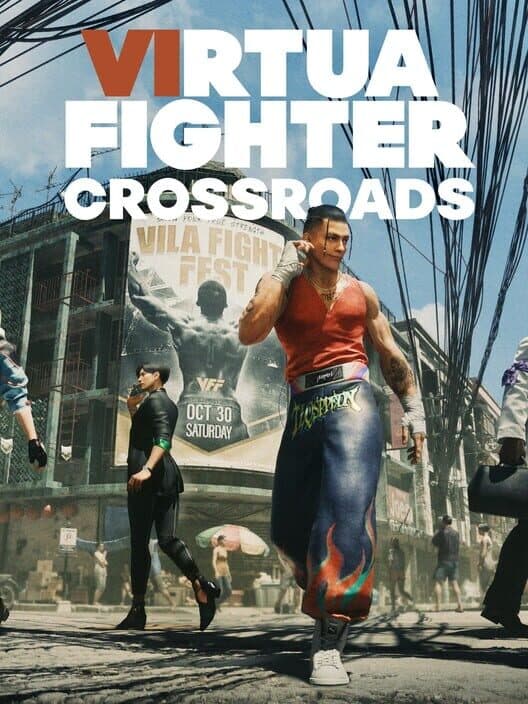 Обложка Virtua Fighter Crossroads