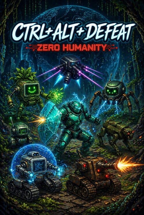 Обложка Ctrl+Alt+Defeat Zero Humanity
