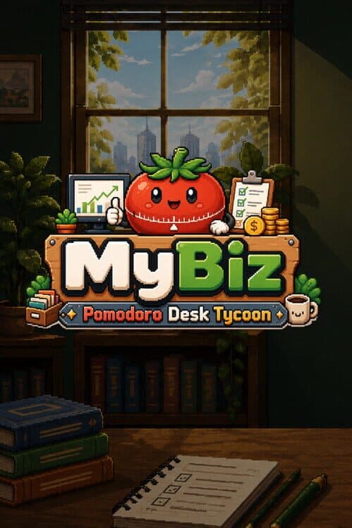 Обложка MyBiz: Pomodoro Desk Tycoon