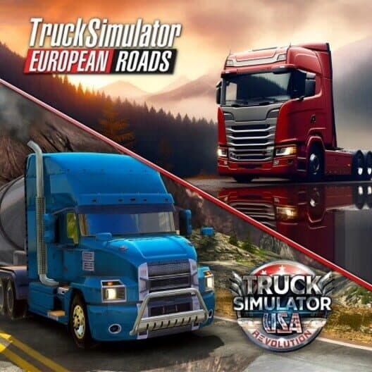 Обложка Truck Simulator World Tour Bundle: American and European Edition