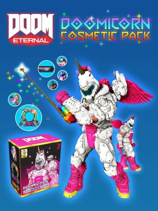 Обложка Doom Eternal: Doomicorn Master Collection Cosmetic Pack