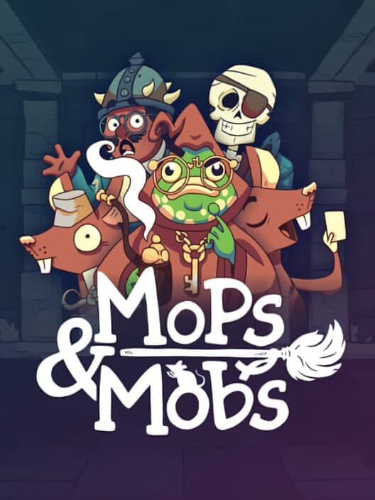 Обложка Mops & Mobs: A Sweeping Dungeon Adventure