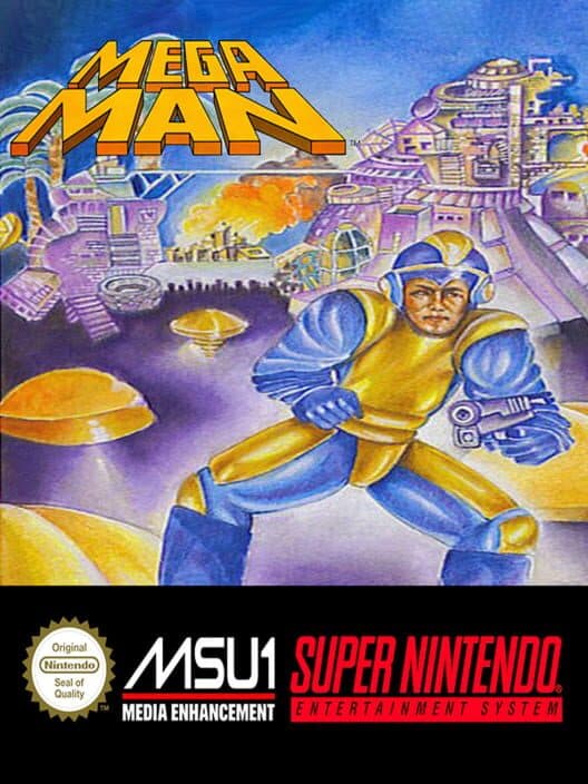 Обложка Mega Man SNES