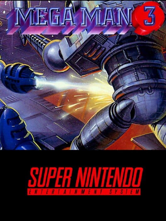 Обложка Mega Man III SNES