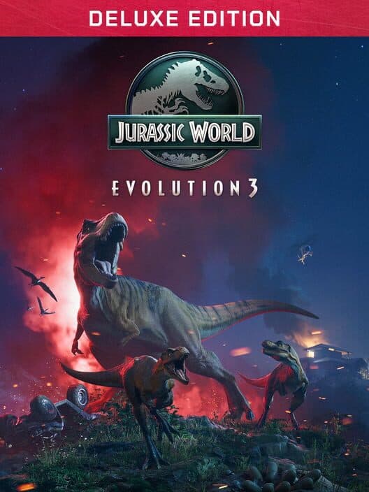 Обложка Jurassic World Evolution 3: Deluxe Edition