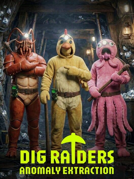 Обложка Dig Raiders: Anomaly Extraction