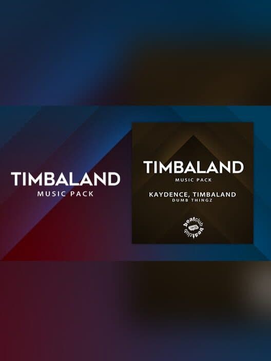 Обложка Beat Saber: Kaydence & Timbaland - "Dumb Thingz"