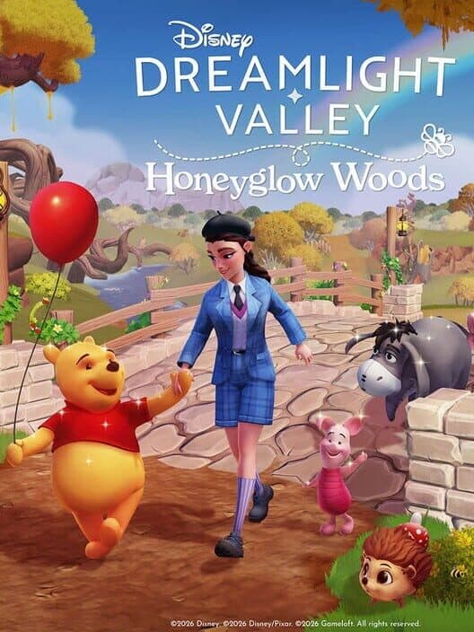 Обложка Disney Dreamlight Valley: Honeyglow Woods