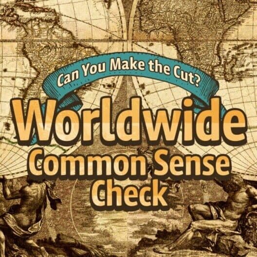Обложка Can You Make the Cut? Worldwide Common Sense Check