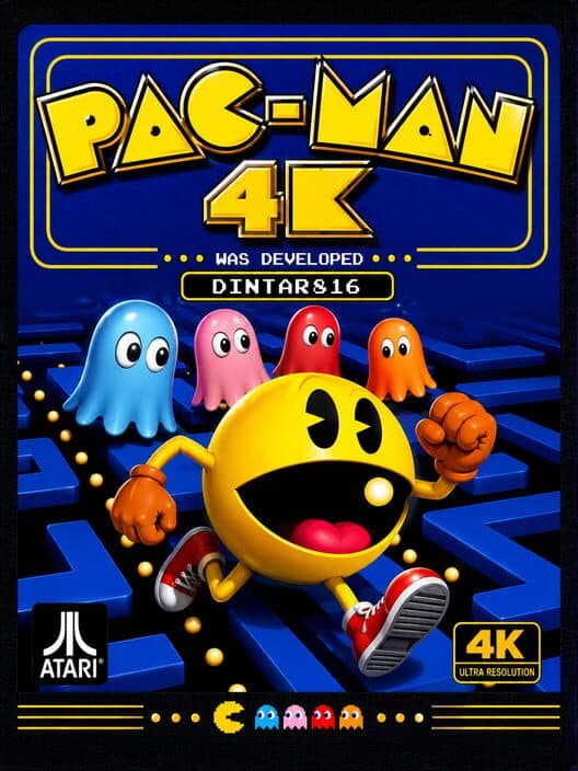 Обложка Pac-Man 4K