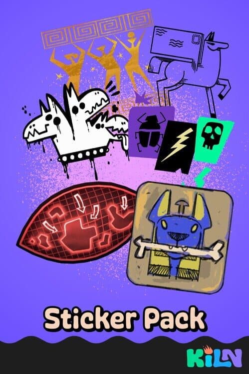 Обложка Kiln: Stickers of the Gods Sticker Pack