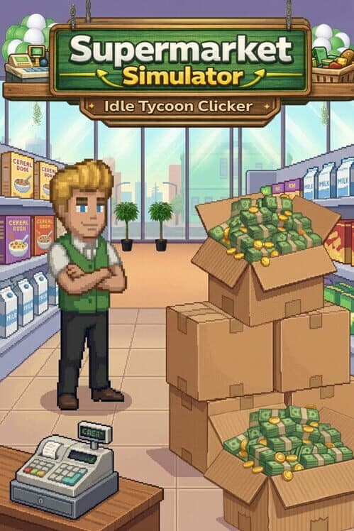 Обложка Supermarket Simulator: Idle Tycoon Clicker
