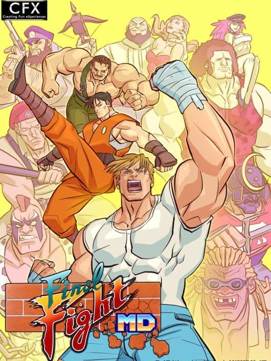 Обложка Final Fight MD