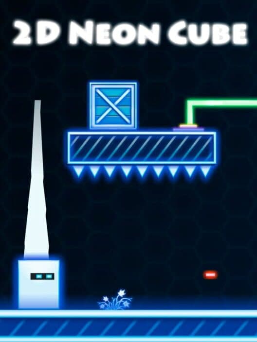 Обложка 2D Neon Cube
