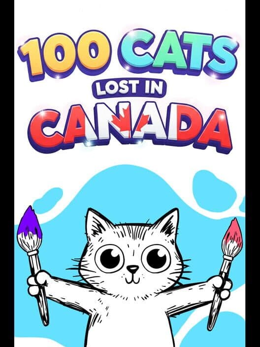Обложка 100 Cats Lost in Canada Find & Color