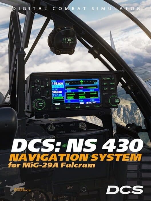 Обложка DCS World: NS 430 Navigation System for MiG-29A Cockpit