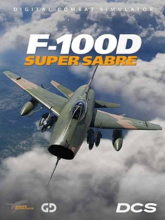 Обложка DCS World: F-100D Super Sabre by Grinnelli Designs