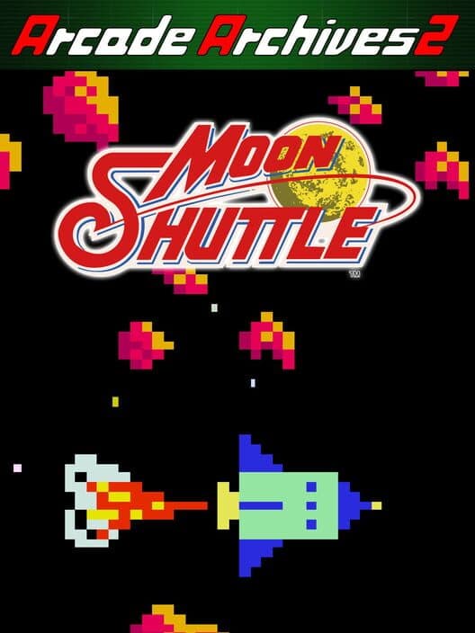 Обложка Arcade Archives 2: Moon Shuttle